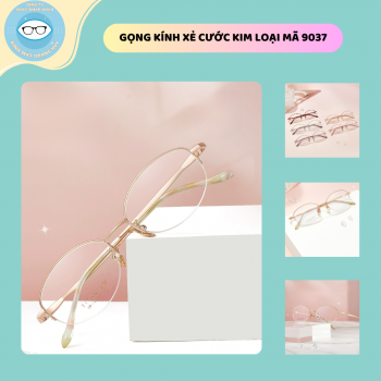 Gọng kính kim loại mã 9037